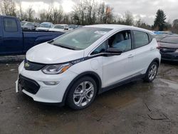 Chevrolet Bolt EV LT salvage cars for sale: 2021 Chevrolet Bolt EV LT