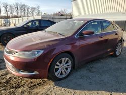 Chrysler 200 salvage cars for sale: 2015 Chrysler 200 Limited