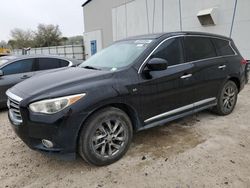 Salvage cars for sale from Copart Apopka, FL: 2015 Infiniti QX60