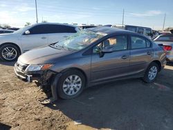 Carros salvage para piezas a la venta en subasta: 2012 Honda Civic LX