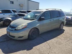 Salvage cars for sale at Tucson, AZ auction: 2006 Toyota Sienna CE