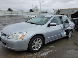 Honda Accord ex salvage cars for sale: 2004 Honda Accord EX