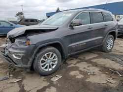 Salvage cars for sale at Woodhaven, MI auction: 2021 Jeep Grand Cherokee Laredo