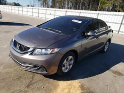 Salvage cars for sale from Copart Dunn, NC: 2013 Honda Civic EX