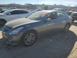 Salvage cars for sale from Copart Lebanon, TN: 2013 Infiniti G37