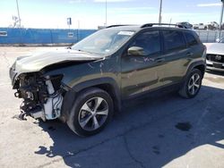 Salvage cars for sale from Copart Anthony, TX: 2020 Jeep Cherokee Latitude