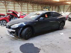 Salvage cars for sale from Copart Ontario Auction, ON: 2021 Tesla Model 3