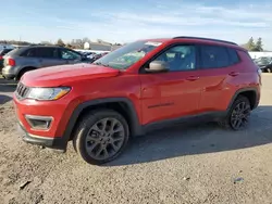 Salvage cars for sale at Mocksville, NC auction: 2021 Jeep Compass 80TH Edition