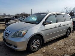 Salvage cars for sale from Copart Hillsborough, NJ: 2007 Honda Odyssey EXL