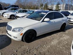 Mercedes-Benz salvage cars for sale: 2008 Mercedes-Benz C 300 4matic