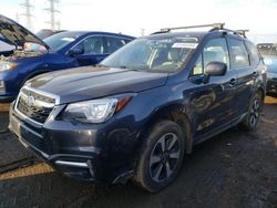 Salvage cars for sale at Elgin, IL auction: 2017 Subaru Forester 2.5I Limited