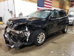 Salvage cars for sale at Anchorage, AK auction: 2019 Jeep Cherokee Latitude