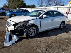 Salvage cars for sale at Finksburg, MD auction: 2017 Hyundai Sonata SE