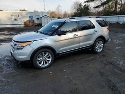 Salvage cars for sale at Lyman, ME auction: 2015 Ford Explorer XLT