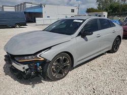 Vehiculos salvage en venta de Copart Opa Locka, FL: 2023 KIA K5 GT Line