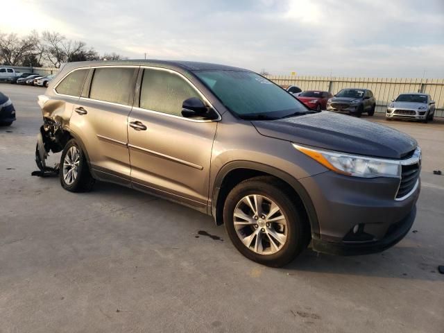 2015 Toyota Highlander LE