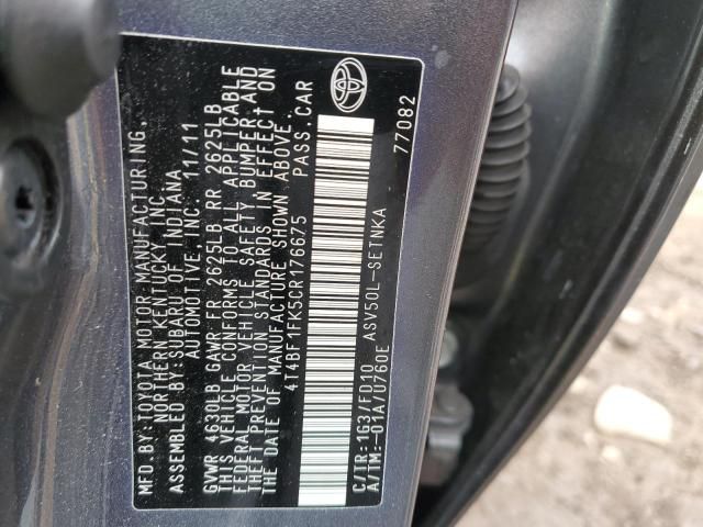 2012 Toyota Camry Base