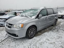 Dodge Caravan salvage cars for sale: 2017 Dodge Grand Caravan SXT