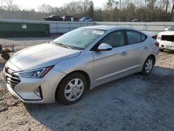 Salvage cars for sale at Augusta, GA auction: 2019 Hyundai Elantra SE