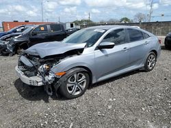 Salvage cars for sale from Copart Homestead, FL: 2018 Honda Civic LX