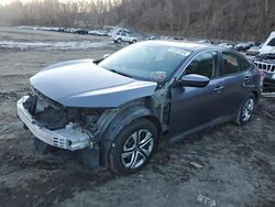 Honda salvage cars for sale: 2017 Honda Civic LX