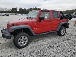 Jeep Wrangler salvage cars for sale: 2009 Jeep Wrangler Unlimited X