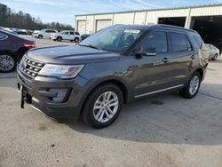 Salvage cars for sale at Gaston, SC auction: 2017 Ford Explorer XLT