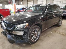 Salvage cars for sale from Copart Blaine, MN: 2018 Mercedes-Benz GLC 300 4matic