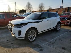 Salvage cars for sale from Copart Wilmington, CA: 2020 Land Rover Range Rover Evoque SE