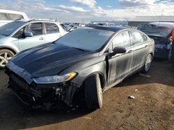 Ford Fusion salvage cars for sale: 2015 Ford Fusion S Hybrid