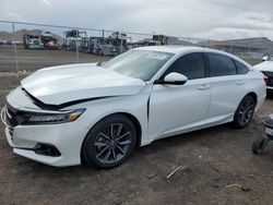 Salvage cars for sale at North Las Vegas, NV auction: 2022 Honda Accord EXL