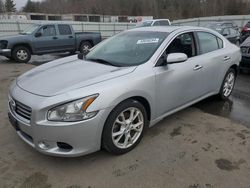 Salvage cars for sale at Assonet, MA auction: 2013 Nissan Maxima S