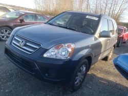 Salvage cars for sale from Copart Arlington, WA: 2006 Honda CR-V EX