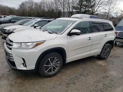 Toyota Highlander salvage cars for sale: 2018 Toyota Highlander SE