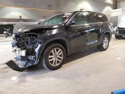 Salvage cars for sale from Copart Sandston, VA: 2016 Toyota Highlander LE