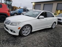 Mercedes-Benz salvage cars for sale: 2009 Mercedes-Benz C 300 4matic