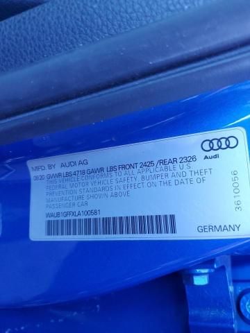 2020 Audi S3 Premium