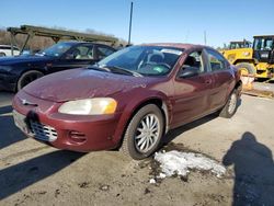 Chrysler Sebring LX salvage cars for sale: 2002 Chrysler Sebring LX