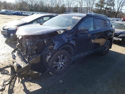 Salvage cars for sale at North Billerica, MA auction: 2016 Toyota Rav4 LE