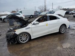 Salvage cars for sale from Copart Montreal Est, QC: 2018 Mercedes-Benz CLA 250 4matic