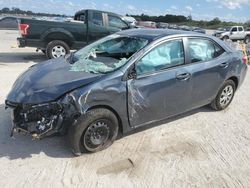 Salvage cars for sale from Copart West Palm Beach, FL: 2015 Toyota Corolla L