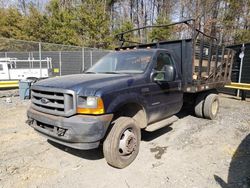 Ford salvage cars for sale: 2001 Ford F450 Super Duty