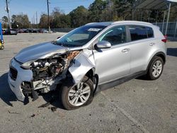 Salvage cars for sale at Savannah, GA auction: 2017 KIA Sportage LX