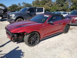 Salvage cars for sale from Copart Ocala, FL: 2017 Ford Mustang GT