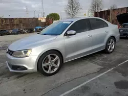 Salvage cars for sale from Copart Wilmington, CA: 2011 Volkswagen Jetta SEL