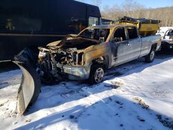 Salvage trucks for sale at West Warren, MA auction: 2017 Chevrolet Silverado K2500 Heavy Duty LT