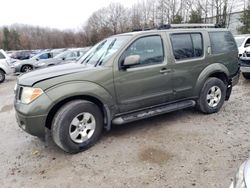 Salvage cars for sale from Copart North Billerica, MA: 2005 Nissan Pathfinder LE