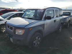 Honda Element ex salvage cars for sale: 2004 Honda Element EX