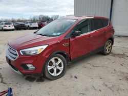 Ford salvage cars for sale: 2017 Ford Escape SE