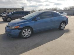 Salvage cars for sale at Wilmer, TX auction: 2008 Honda Civic LX